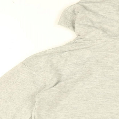 Friends Girls Grey Cotton Pullover Hoodie Size 9-10 Years Pullover - Friends Logo