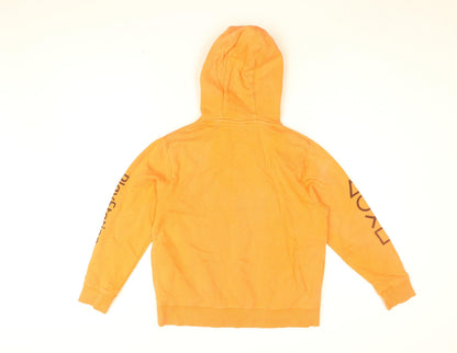 PlayStation Boys Orange Cotton Pullover Hoodie Size 9 Years Pullover - PlayStation