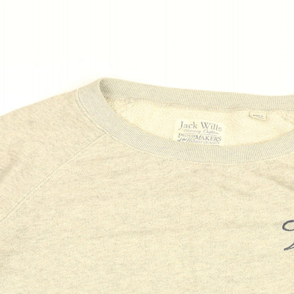 Womens UK Size 8 Jack Wills Grey Pullover Sweatshirt
