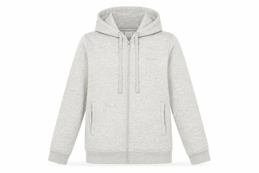 Womens UK Size 12 LA Gear Grey Full Zip Hoodie