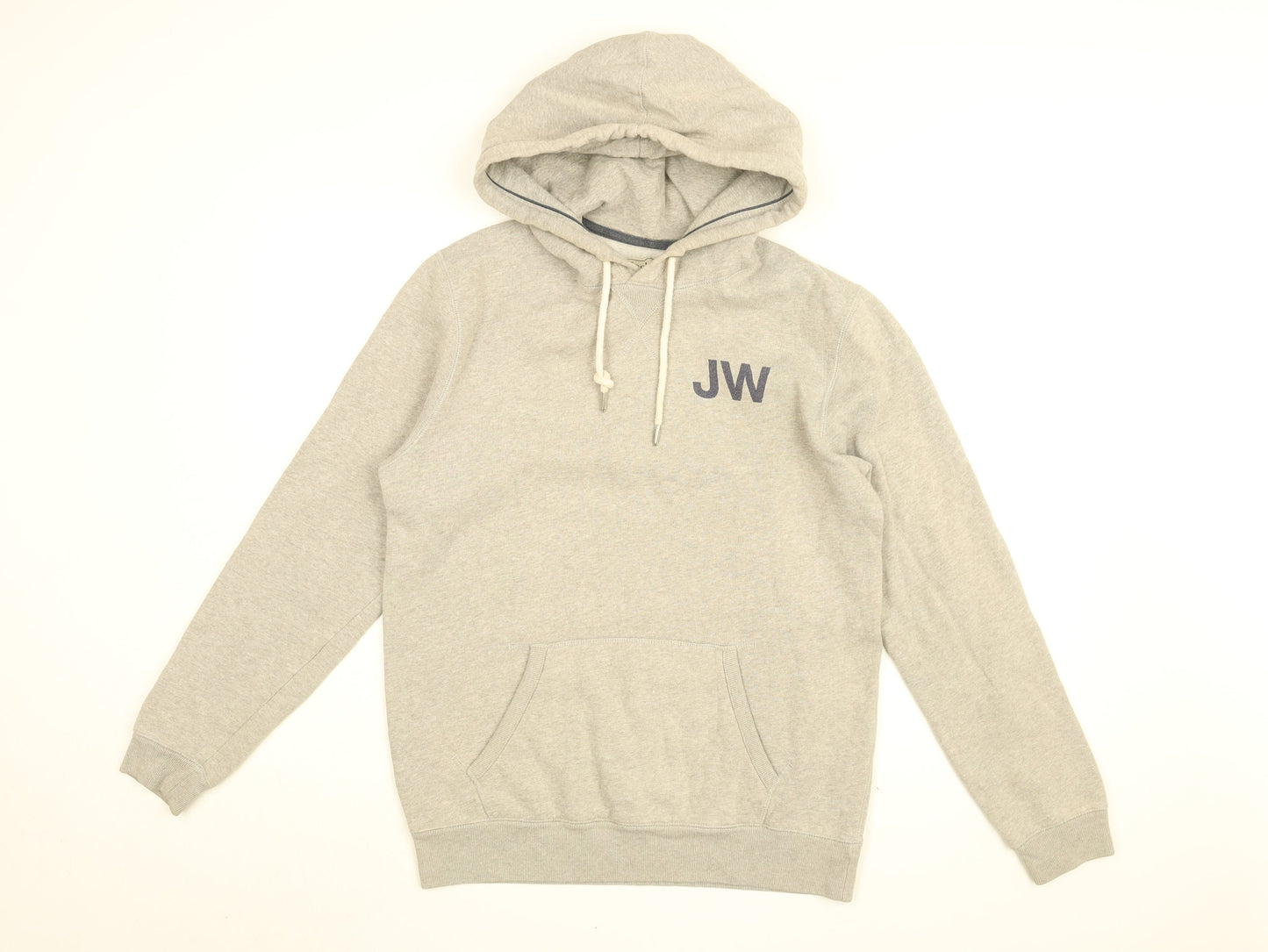 Mens UK Size XS Jack Wills Grey Pullover Hoodie