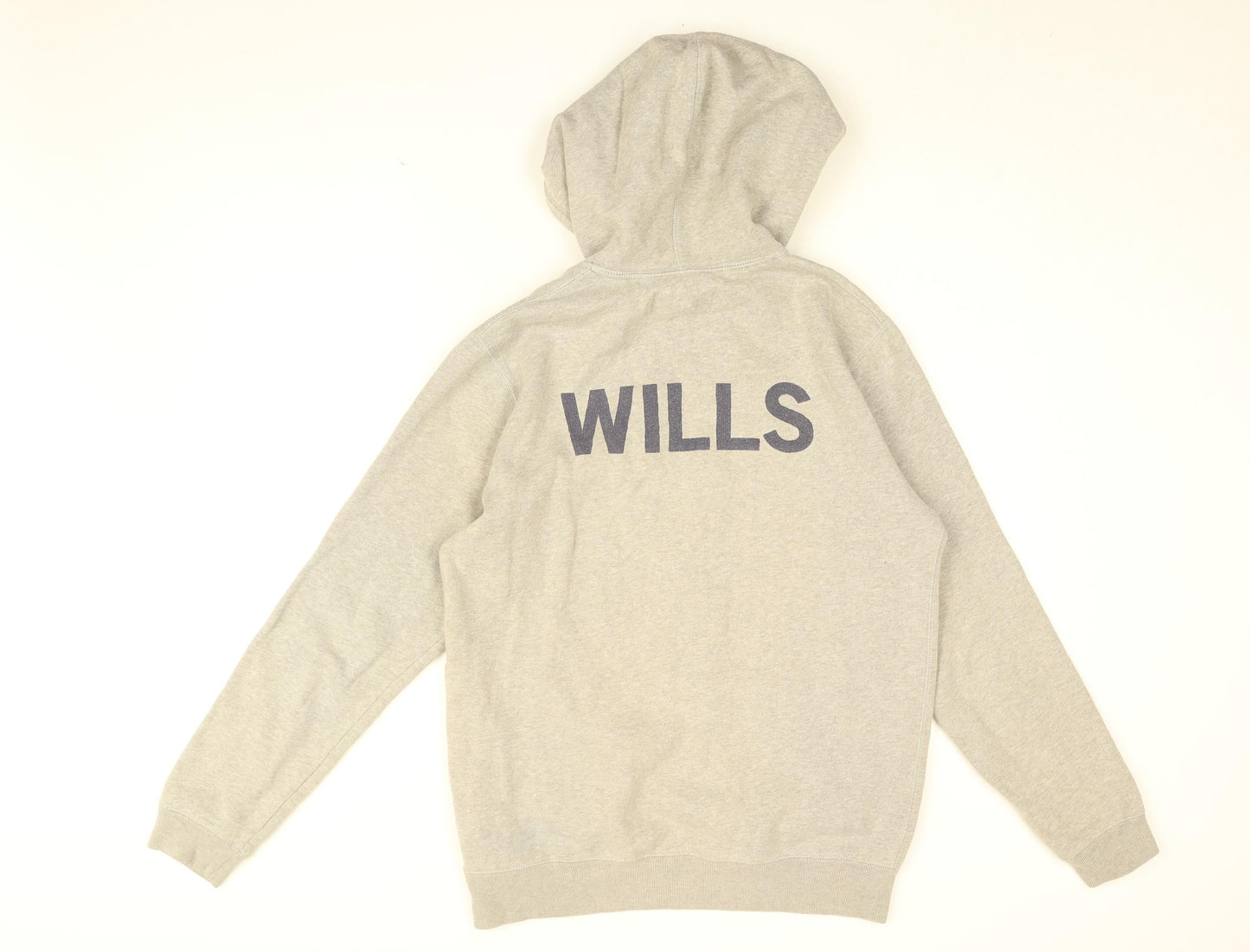 Mens UK Size XS Jack Wills Grey Pullover Hoodie