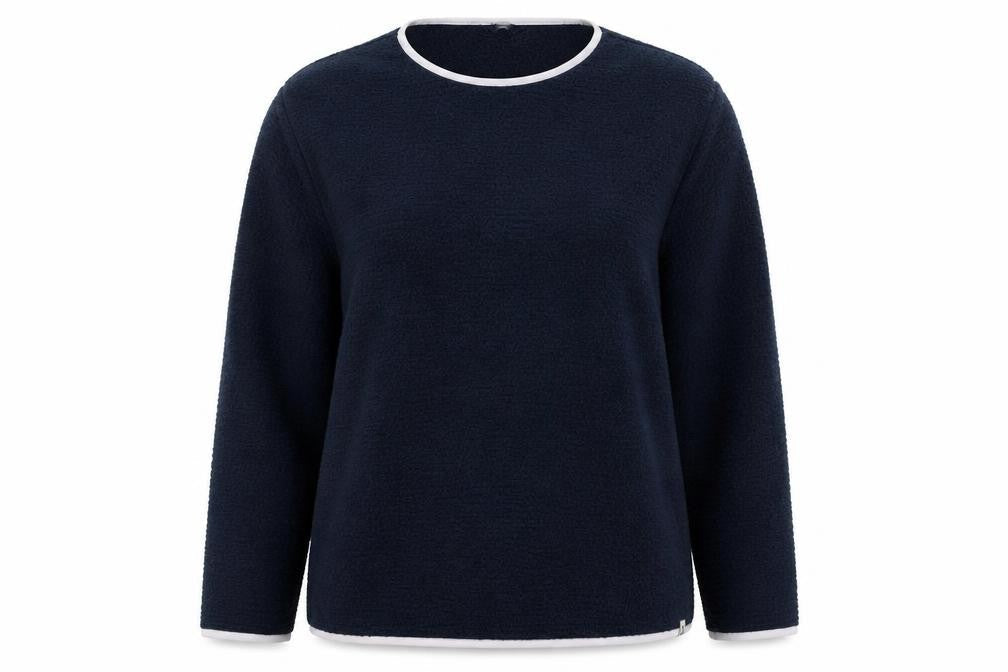 Womens UK Size L Lands' End Blue Basic T-Shirt