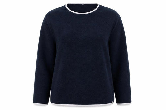 Womens UK Size L Lands' End Blue Basic T-Shirt