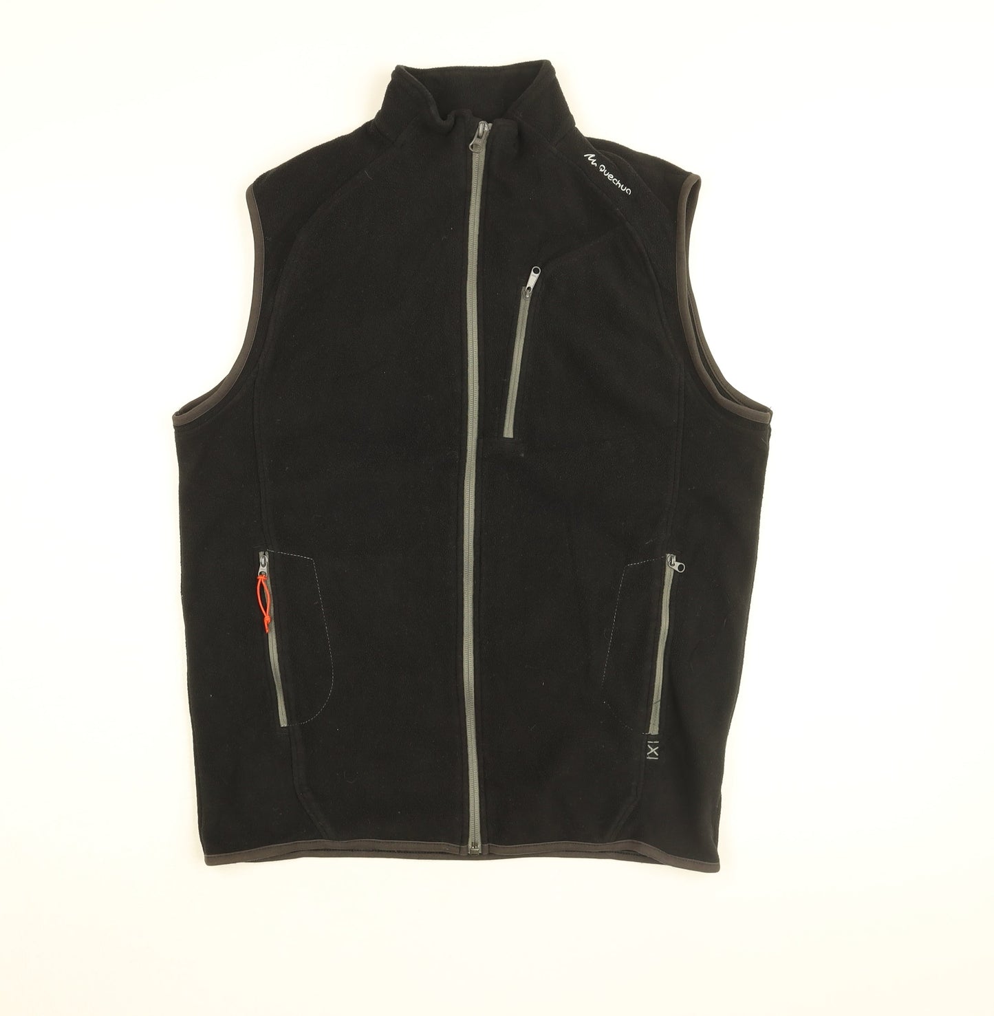 Womens UK Size M DECATHLON Black Gilet