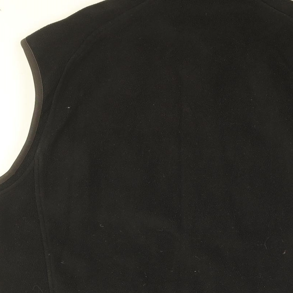 Womens UK Size M DECATHLON Black Gilet