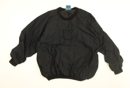 Sunderland of Scotland Mens Black Nylon Pullover Sweatshirt Size 2XL - Sunderland of Scotland