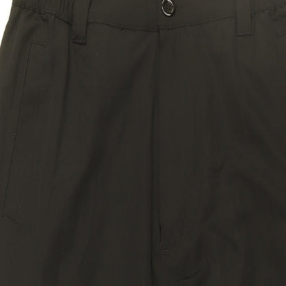 Pegasus Womens Black Polyester Trousers Size 36 in L29 in Regular Zip