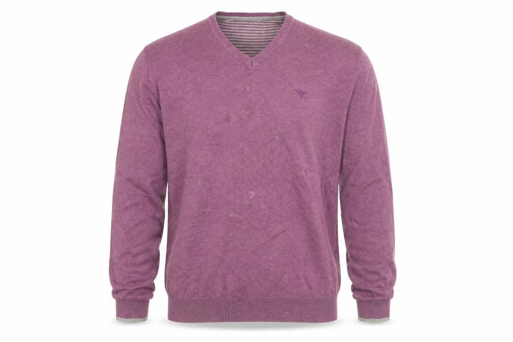 Mens UK Size L Morley Purple Pullover Jumper