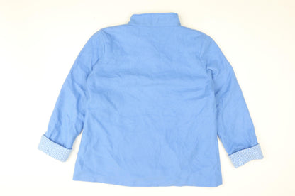 Womens UK Size M Anne De Lancay Blue Jacket