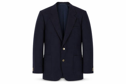 Mens UK Size 42 C&A Regular Blue Suit Jacket