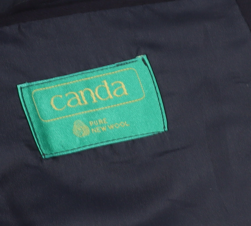 Mens UK Size 42 C&A Regular Blue Suit Jacket