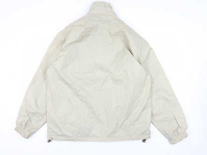Mens UK Size L M3M Gear Beige Windbreaker Coat
