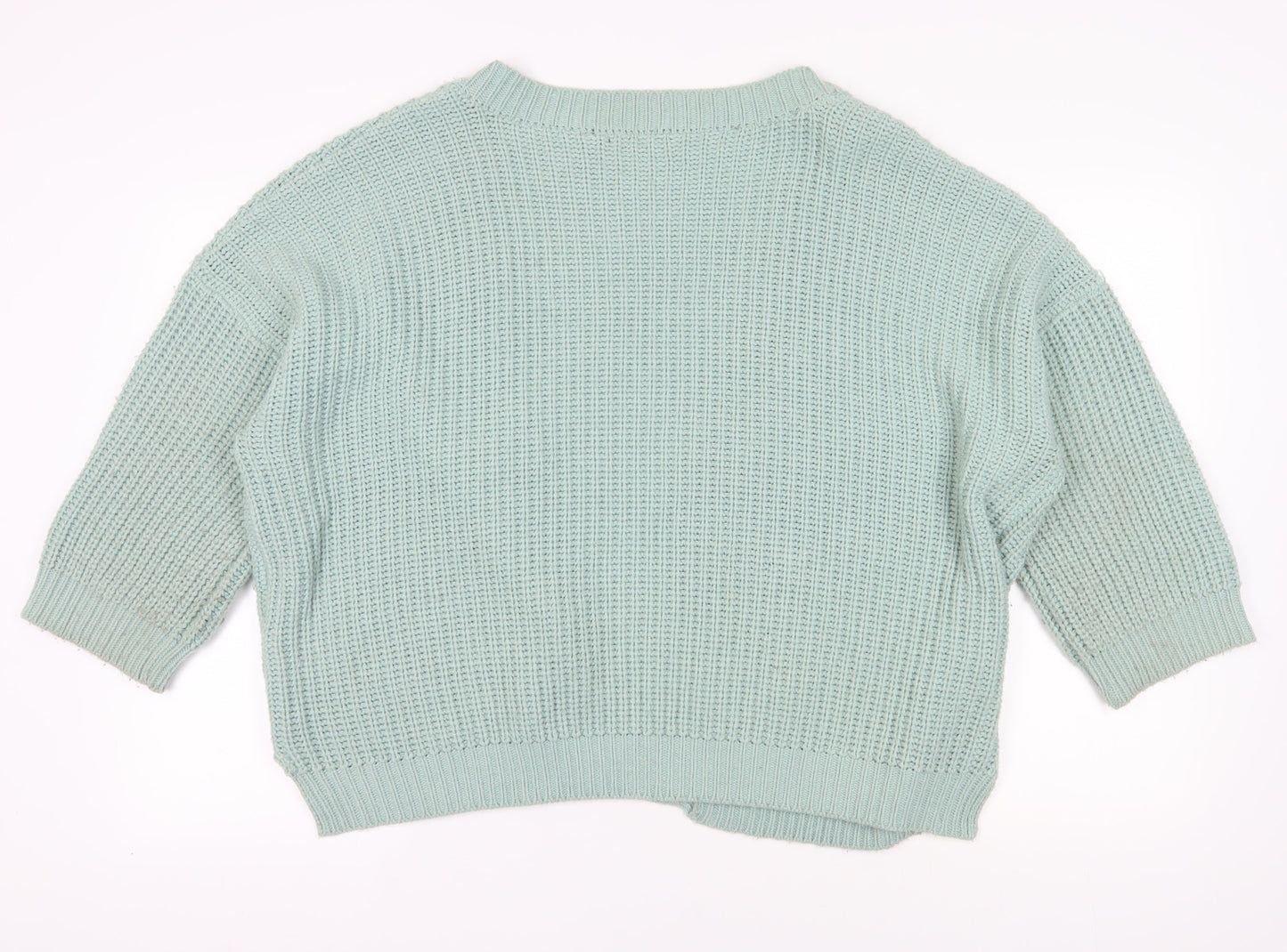 Womens UK Size L Brave Soul Green Cardigan Jumper