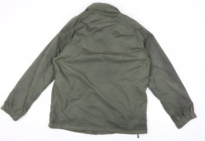 Mens UK Size L Regatta Green Anorak Coat