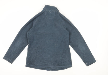 Craghoppers Blue Fleece Full Zip Outdoor Sweatshirt, Size 12