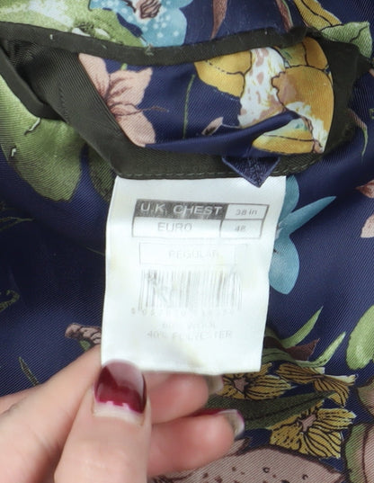 Alexandre of England Blue Check Blazer 38 Regular