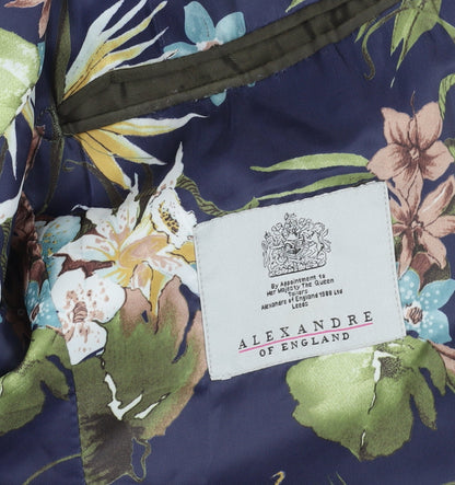 Alexandre of England Blue Check Blazer 38 Regular