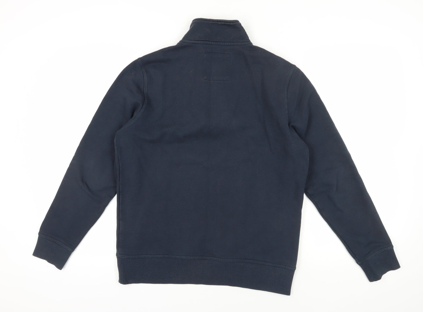 Mens UK Size M Crew Clothing Blue Pullover Sweatshirt