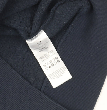 Mens UK Size M Crew Clothing Blue Pullover Sweatshirt