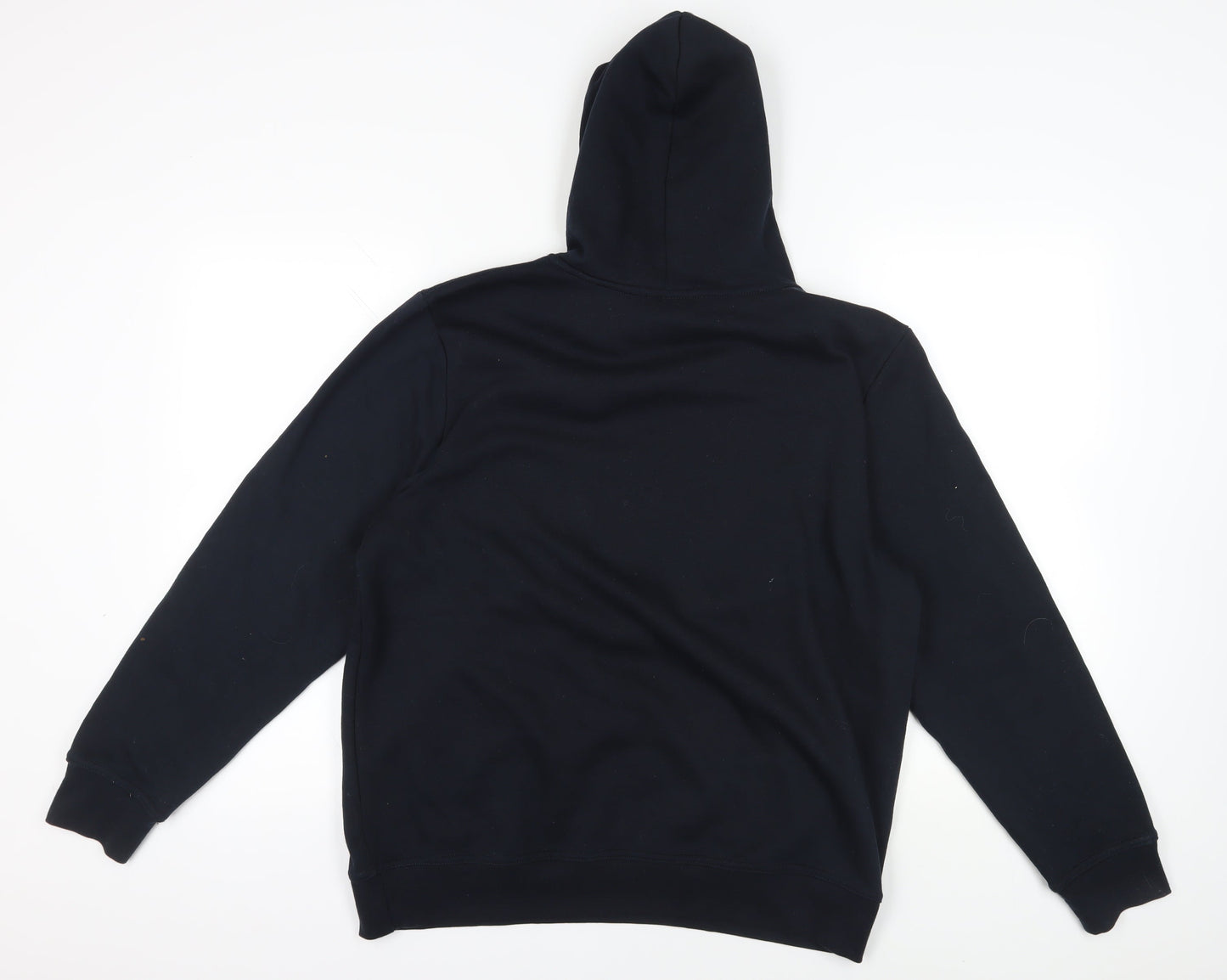 Unisex Adults UK Size L England Black Pullover Hoodie