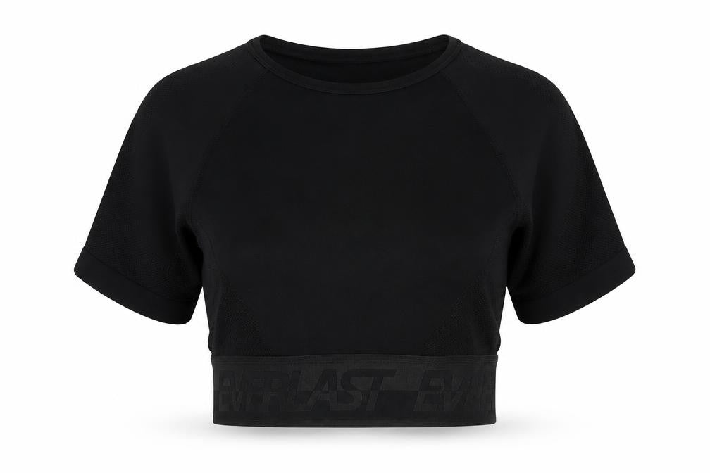 Womens UK Size 8 Everlast Black Gym & Training T-Shirt