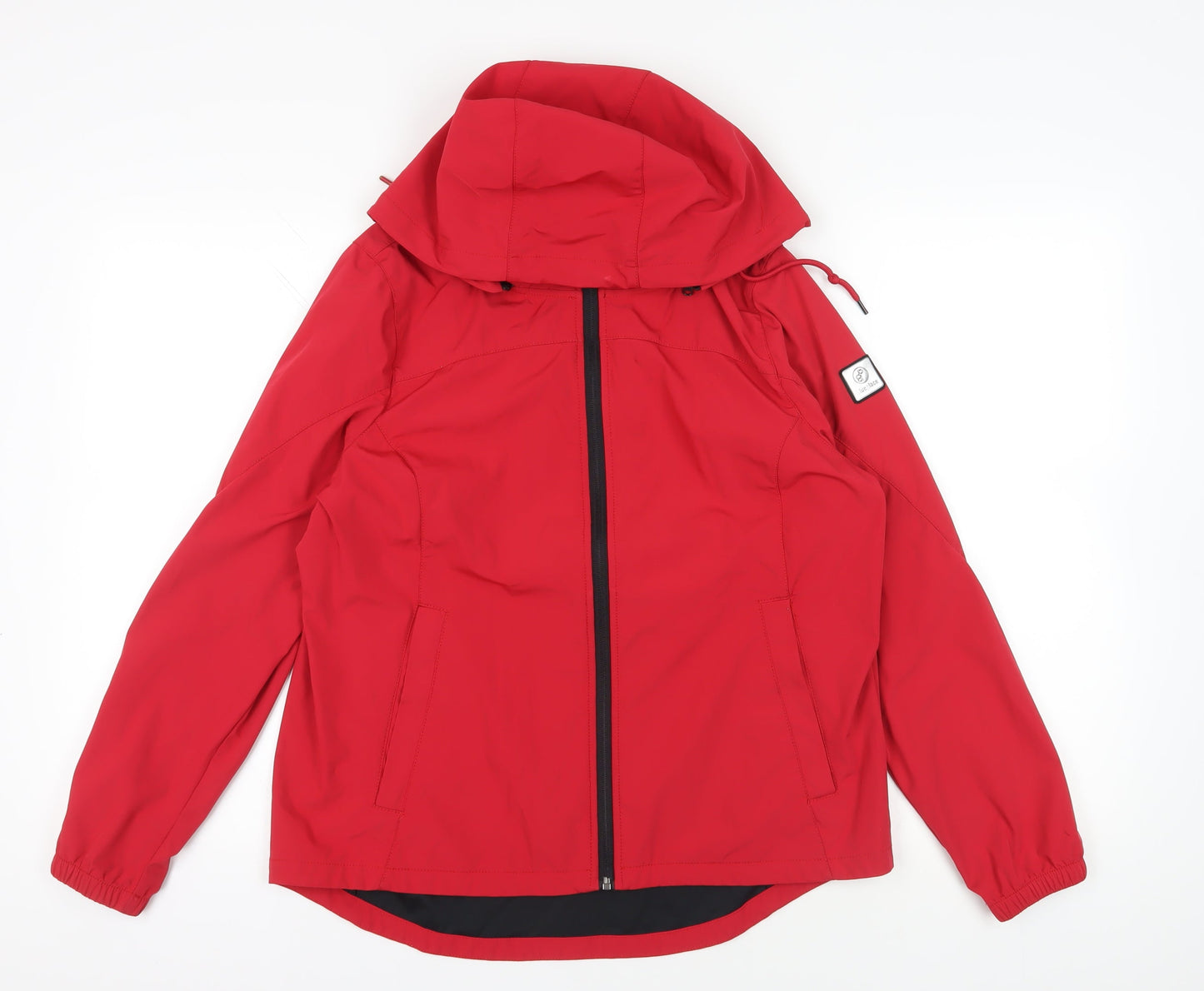 Blueplace Red XL Women's Hooded Casual Jacket