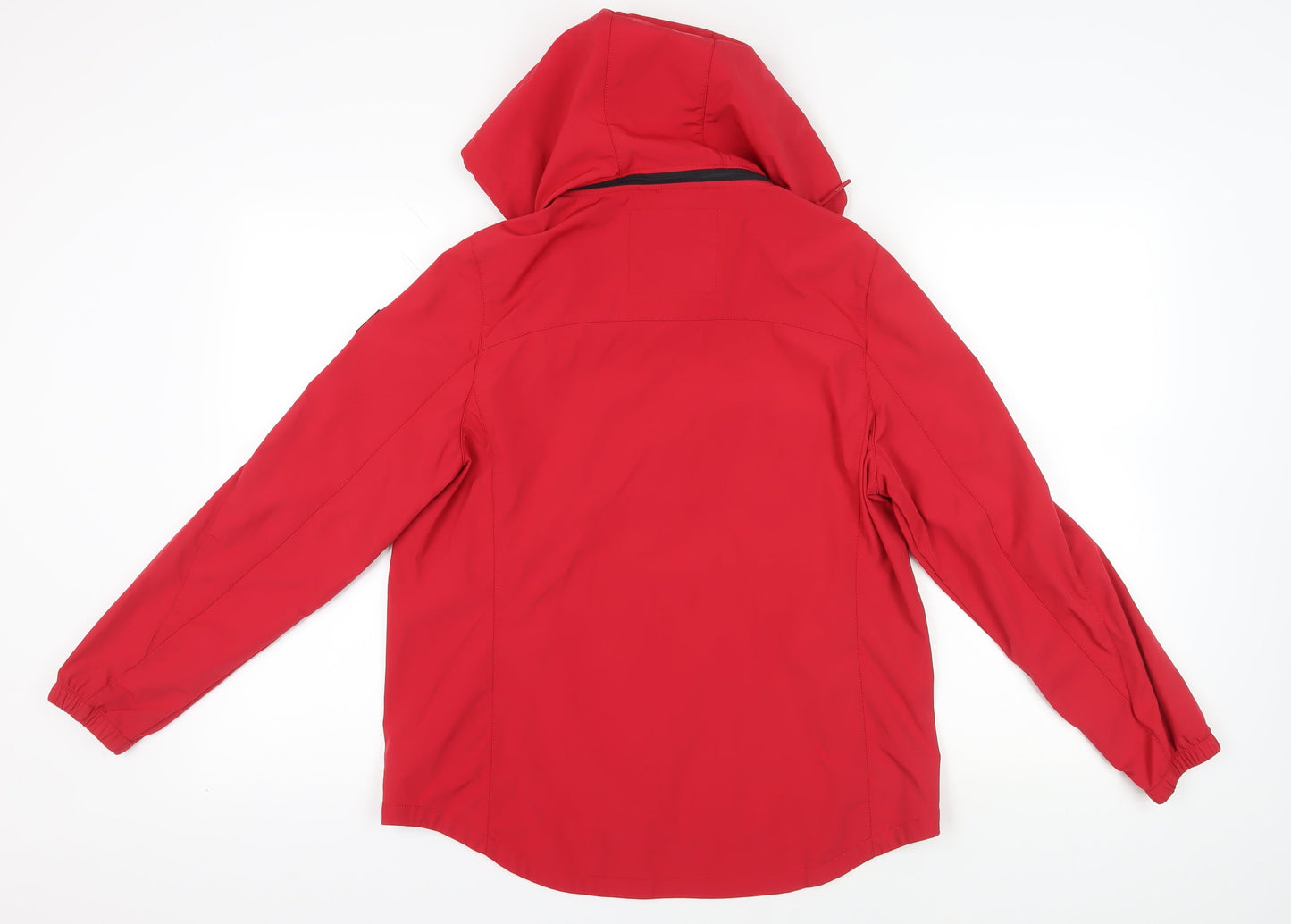 Blueplace Red XL Women's Hooded Casual Jacket