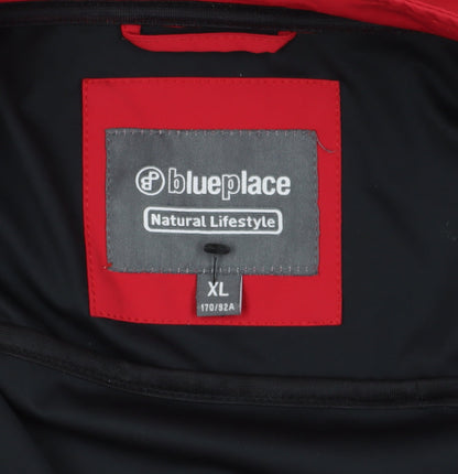 Blueplace Red XL Women's Hooded Casual Jacket