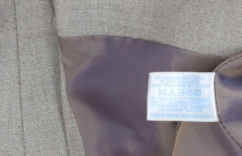 Oasis Beige Suit Jacket Size 10 Single-Breasted