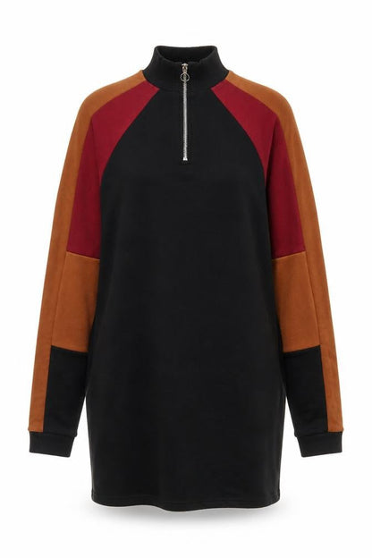 BDG Multicoloured Long Sleeve Knit Jumper Dress XS