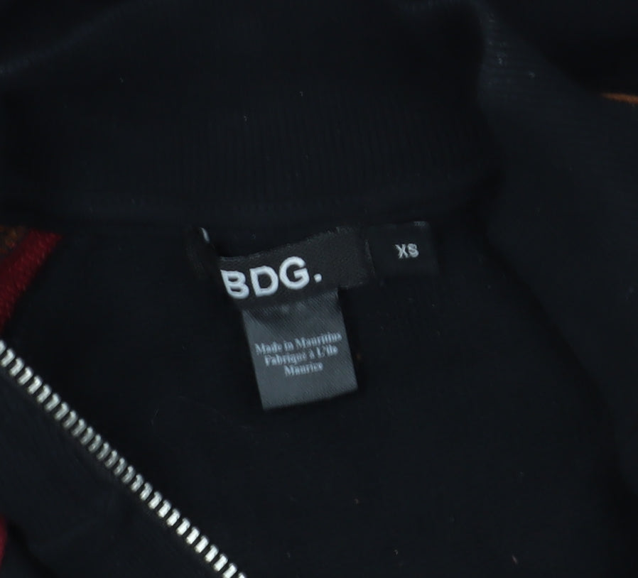 BDG Multicoloured Long Sleeve Knit Jumper Dress XS