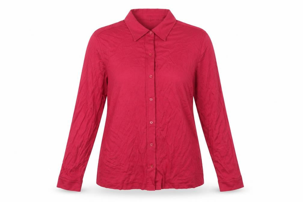 Womens UK Size 18 EAST Pink Basic Button-Up