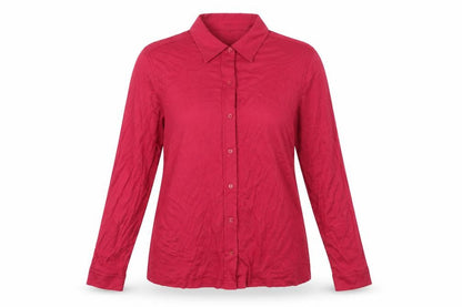 Womens UK Size 18 EAST Pink Basic Button-Up