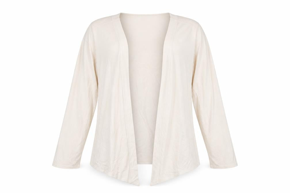 Womens UK Size 14 Saloos Beige Cardigan Jumper
