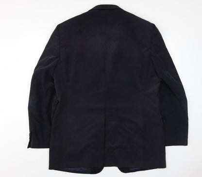 Mens UK Size 42 Marks and Spencer Regular Blue Suit Jacket
