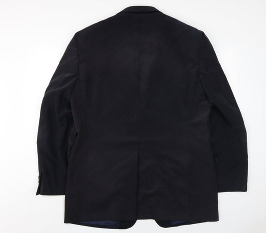 Mens UK Size 42 Marks and Spencer Regular Blue Suit Jacket