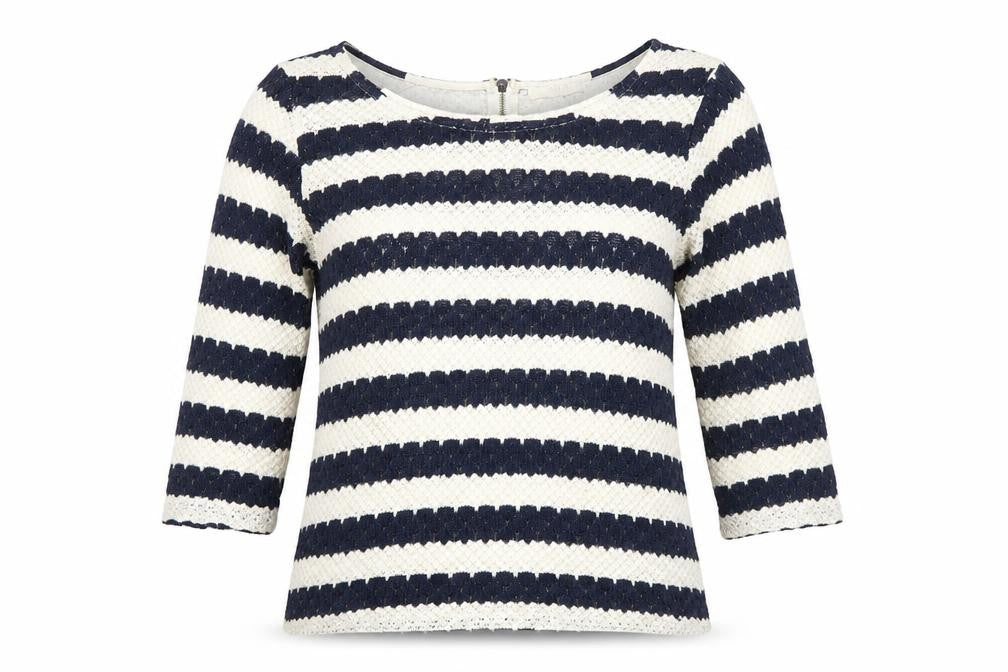 Womens UK Size M Oasis Blue Pullover Jumper