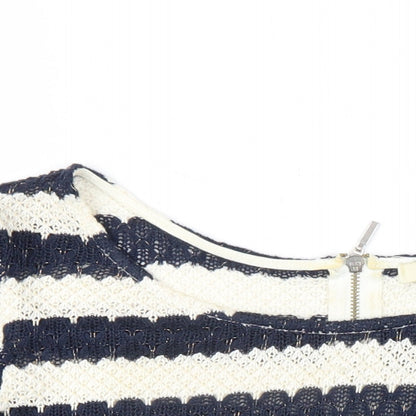 Womens UK Size M Oasis Blue Pullover Jumper