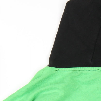 Xbox Boys Green Cotton Pullover Hoodie Size 10-11 Years Pullover