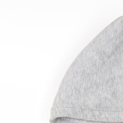 Trapstar Mens Grey Cotton Pullover Hoodie Size L