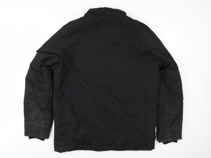 Mens UK Size L VOLCANO Black Jacket