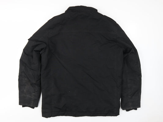 Mens UK Size L VOLCANO Black Jacket
