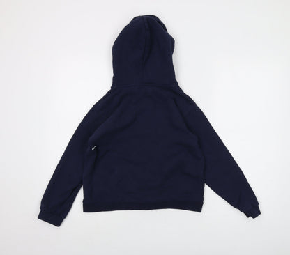 Pangaia Boys Black Cotton Pullover Hoodie Size 9-10 Years Pullover