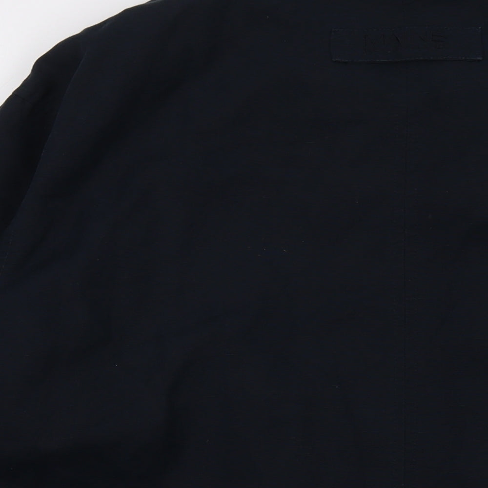 Mens UK Size 2XL Maine Blue Bomber Jacket