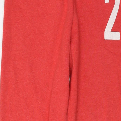 Womens UK Size 12 Jack Wills Regular Fit Sweatpants Red Trousers