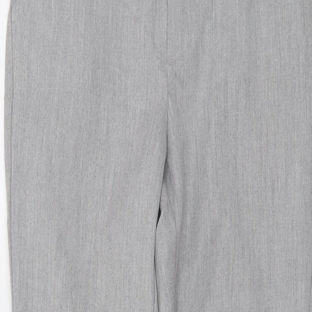 Womens UK Size XS VERO MODA Regular Fit  Grey Trousers