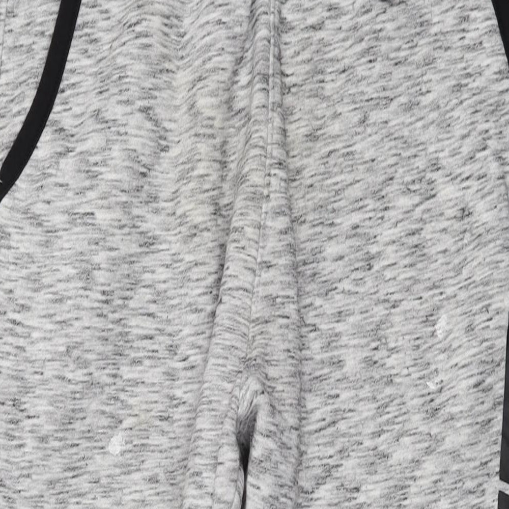 Hollister Mens Grey Polyester Trousers Size L L28 in Regular Drawstring