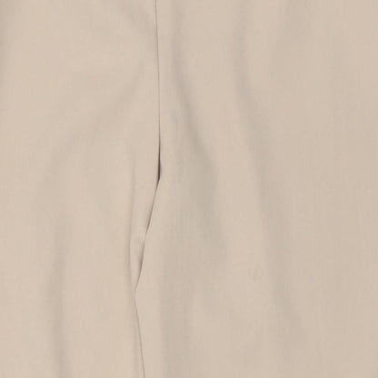 Womens UK Size 8 Nasty Gal Regular Fit  Beige Trousers