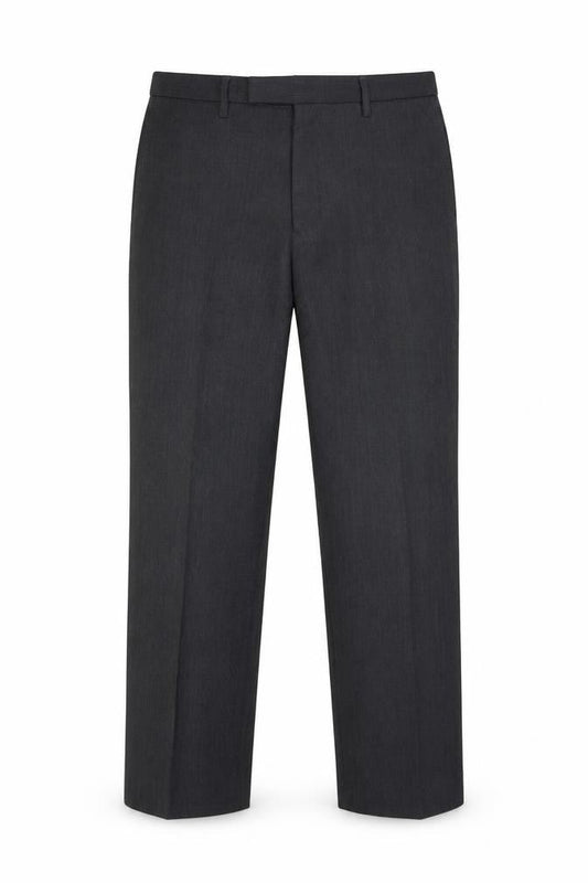 BOSS Mens Green Polyester Trousers Size 34 in L32 in Regular Button